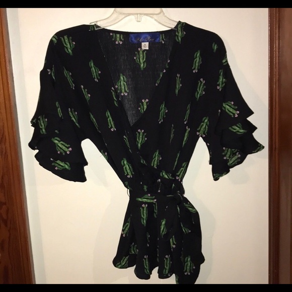 Blue Rain Tops - Last call Cactus top